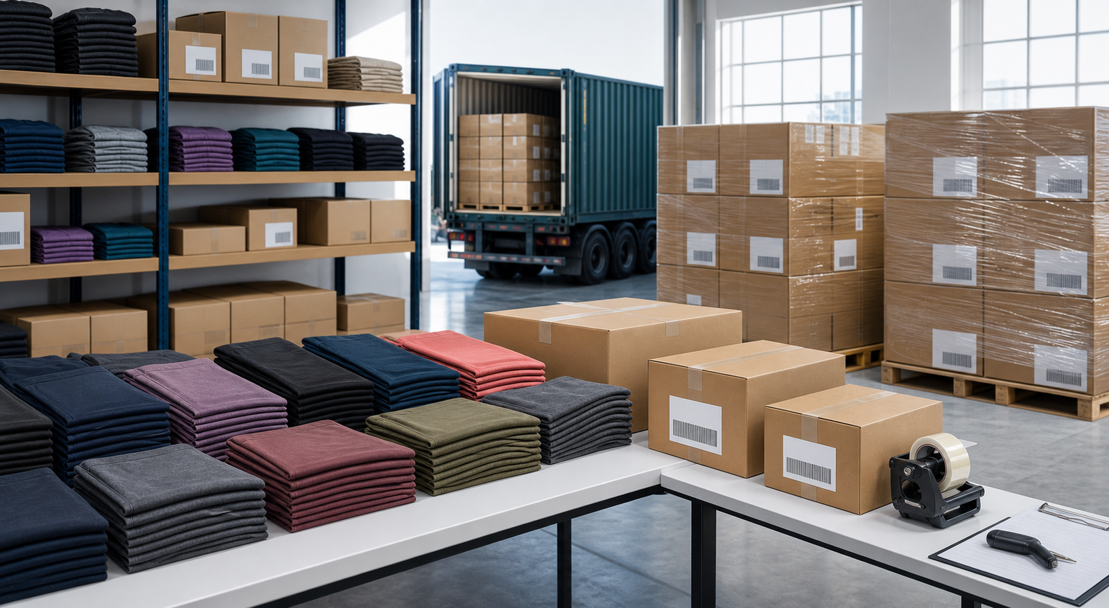 Bulk order packaging and dispatch